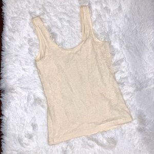 Bohemian style Tank top ~ Beige